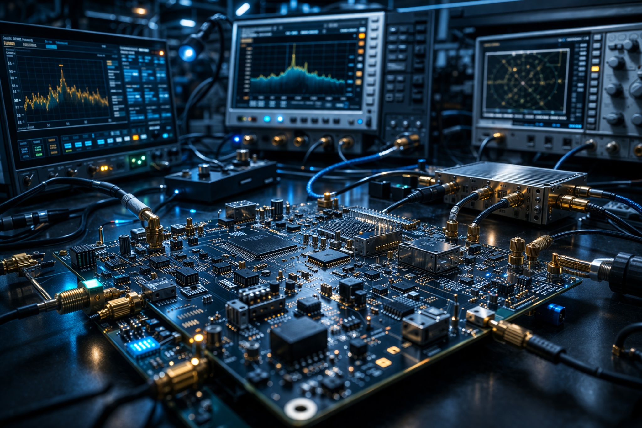 RF and microwave engineering lab